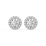 Load image into Gallery viewer, Gleaming Stone Lab Grown Diamond  Pendant Set by Stefee Jewels