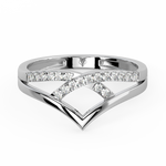 Load image into Gallery viewer, Crown  Lab Grown Diamond Ring by Stefee Jewels