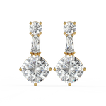 Load image into Gallery viewer, Crystal Charmer Lab Grown Diamond Stud Earrings by Stefee Jewels