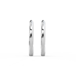 Load image into Gallery viewer, Huggie Hoops Lab Grown Diamond Earrings by Stefee