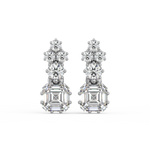 Load image into Gallery viewer, Elegant Twinkles Lab Grown Diamond Studd Earrings by Stefee Jewels