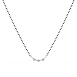 Load image into Gallery viewer, Elegant Blossom Lab Grown Diamond Mangalsutra by Stefee Jewels