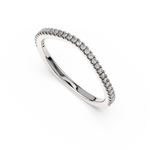 Load image into Gallery viewer, Very Slight Rippling Round Lab Grown Diamond Ring by Stefee Jewels