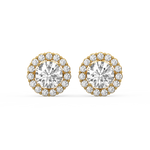 Load image into Gallery viewer, Gleaming Stone Lab Grown Diamond  Pendant Set by Stefee Jewels