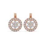 Load image into Gallery viewer, Blooming Radiance Lab Grown Diamond Pendant Set by Stefee Jewels