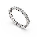 Load image into Gallery viewer, Small Petite Brilliant Round Band Lab Grown Diamond  Ring by Stefee Jewels
