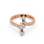 Load image into Gallery viewer, Delicate  Lab Grown Diamond Ring for her dreams by Stefee Jewels