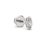 Load image into Gallery viewer, Solitaire Marquise Lab Grown Diamond Studs Earrings by Stefee