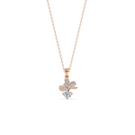 Load image into Gallery viewer, Graceful Contours  Lab Grown Diamond  Pendant Set by Stefee Jewels