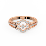 Load image into Gallery viewer, The Connected Stones Lab Grown Diamond Ring by Stefee Jewels