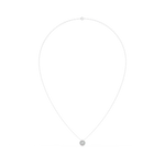 Load image into Gallery viewer, Double Halo Necklace with Pink Lab Grown Diamonds by Stefee