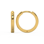 Load image into Gallery viewer, Huggie Hoops Lab Grown Diamond Earrings by Stefee