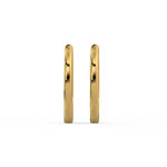 Load image into Gallery viewer, Huggie Hoops Lab Grown Diamond Earrings by Stefee