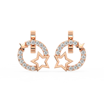 Load image into Gallery viewer, Starry Nightfall Lab Grown Diamond Pendant Set by Stefee Jewels