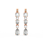 Load image into Gallery viewer, Classic Sparkling Lab Grown Diamond StudsBy Stefee Jewels