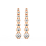 Load image into Gallery viewer, Partywear Traditional Lab Grown Diamond Earrings By Stefee Jewels