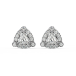 Load image into Gallery viewer, Triangle Fiesta lab Grown Diamond  Pendant Set by Stefee Jewels
