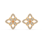 Load image into Gallery viewer, Butterfly & Spade Lab Grown Diamond Studs By Stefee Jewels