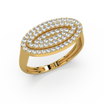 Load image into Gallery viewer, Oval Lab Grown Diamond   Ring by Stefee Jewels