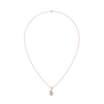 Load image into Gallery viewer, Radiant Connection Lab Grown Diamond Pendant Set by Stefee Jewels