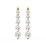 Load image into Gallery viewer, Elegant Double  Lab Grown Diamond Studs By Stefee Jewels