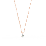 Load image into Gallery viewer, Solitaire Pear Lab Grown Diamond Pendant by Stefee