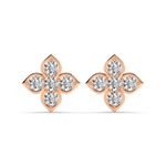 Load image into Gallery viewer, Divine Lab Grown Diamond Studs By Stefee Jewels
