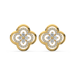 Load image into Gallery viewer, Radiant Reflections Lab Grown Diamond Stud Earrings by Stefee Jewels