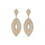 Load image into Gallery viewer, Bright Charms Lab Grown Diamond Drop Earrings by Stefee Jewels