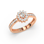 Load image into Gallery viewer, Radiant Engagement Lab Grown Diamond Ring by Stefee Jewels