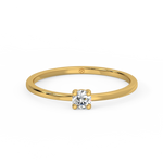 Load image into Gallery viewer, Tiny Diamond Lab Grown Diamond Ring by Stefee Jewels
