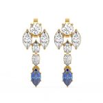 Load image into Gallery viewer, Bright Beginnings Lab Grown Diamond Drop Earrings by Stefee Jewels