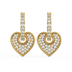 Load image into Gallery viewer, Dazzling Dreams Lab Grown Diamond Hoop Earrings by Stefee Jewels