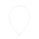 Load image into Gallery viewer, Solitaire Emerald Lab Grown Diamond Pendant by Stefee
