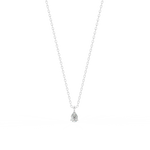 Load image into Gallery viewer, Solitaire Pear Lab Grown Diamond Pendant by Stefee