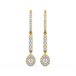 Load image into Gallery viewer, Twinkle Rope  Lab Grown Diamond Drop Earrings By Stefee Jewels