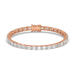 Load image into Gallery viewer, Radiant Lab Grown Diamond Tennis Bracelets by Stefee Jewels