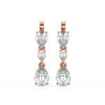 Load image into Gallery viewer, Double Halo Lab Grown Diamond  Studs By Stefee Jewels