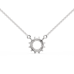 Load image into Gallery viewer, Open Circle Lab Grown Diamond Pendant Small by Stefee