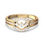 Load image into Gallery viewer, The Connected Stones Lab Grown Diamond   Ring by Stefee Jewels
