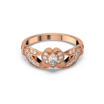 Load image into Gallery viewer, The Crown Lab Grown Diamond Wedding Ring by Stefee Jewels
