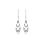 Load image into Gallery viewer, Jharoka Lab Grown Diamond   Earrings By Stefee Jewels