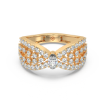 Load image into Gallery viewer, Alluring Diamond Lab Grown Diamond Ring for Wedding by Stefee Jewels