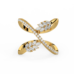 Load image into Gallery viewer, Brilliant Petals Lab Grown Diamond Ring by Stefee Jewels