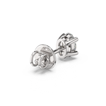 Load image into Gallery viewer, Solitaire Oval Lab Grown Diamond Studs Earrings by Stefee