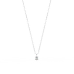 Load image into Gallery viewer, Solitaire Oval Lab Grown Diamond Pendant by Stefee