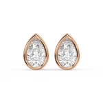 Load image into Gallery viewer, Timeless Twinkle Lab Grown Diamond Stud Earrings by Stefee Jewels