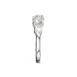 Load image into Gallery viewer, Multi-Shape Half Band Lab Grown - Engagement Diamond Ring by Stefee Jewels