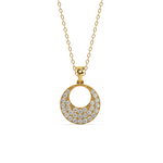 Load image into Gallery viewer, Pure Essence Lab Grown Diamond Pendant Set by Stefee Jewels