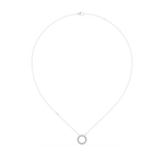 Load image into Gallery viewer, Open Circle Lab Grown Diamond Pendant Large by Stefee